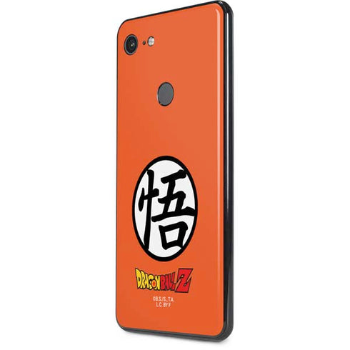 Dragon Ball Z Goku Iconic Kanji Symbol Google Pixel 3 XL Skin